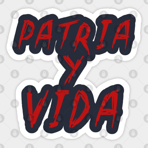 Patria y Vida Sticker by valentinahramov